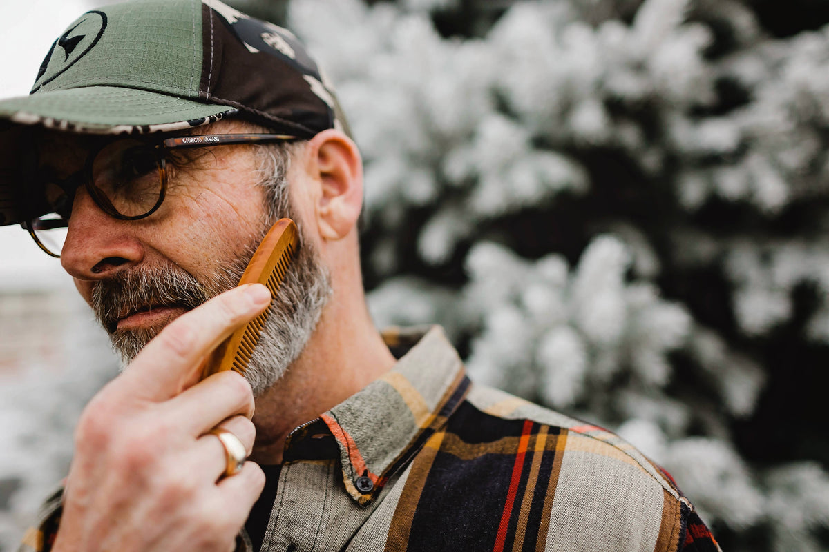 Wood Beard Comb