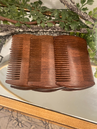 Sandalwood Beard Comb | Handcrafted