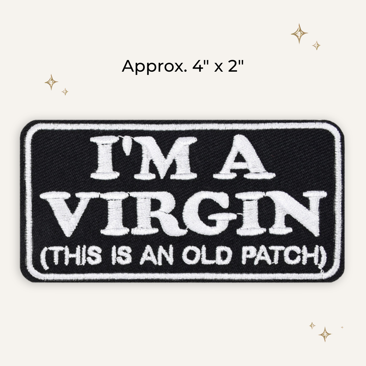 Virgin Embroidered Patch- RTS
