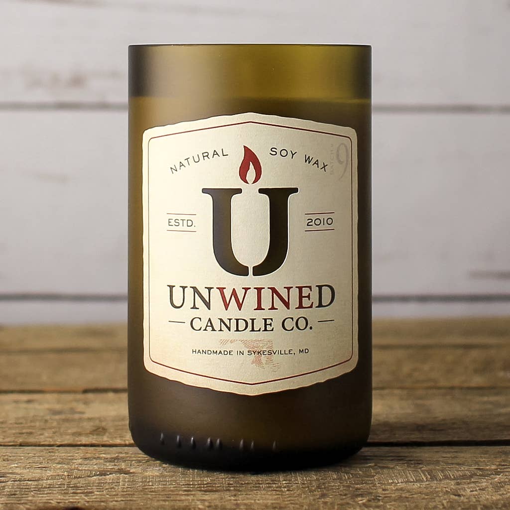 UNWINED - Winter Woods Signature Series - Wine Bottle Candle