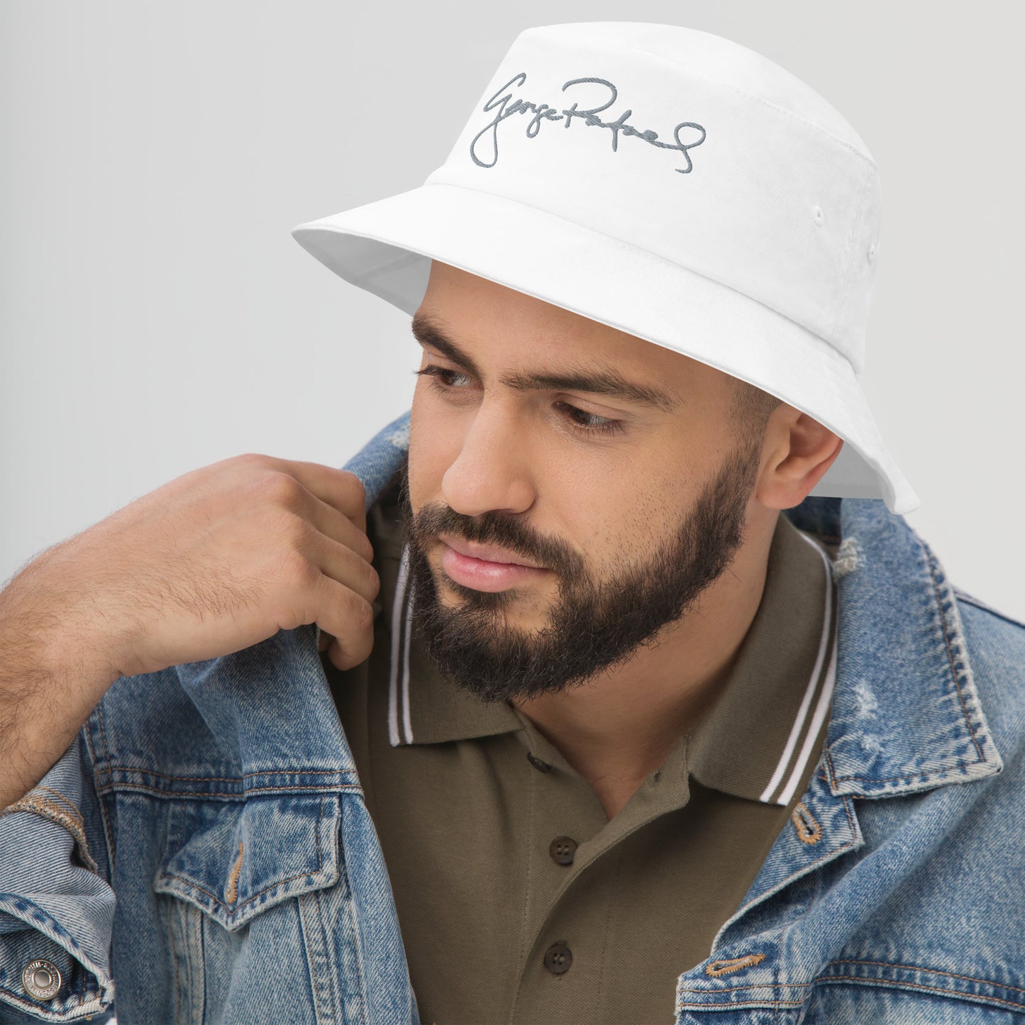 George Rafael Signature Bucket Hat
