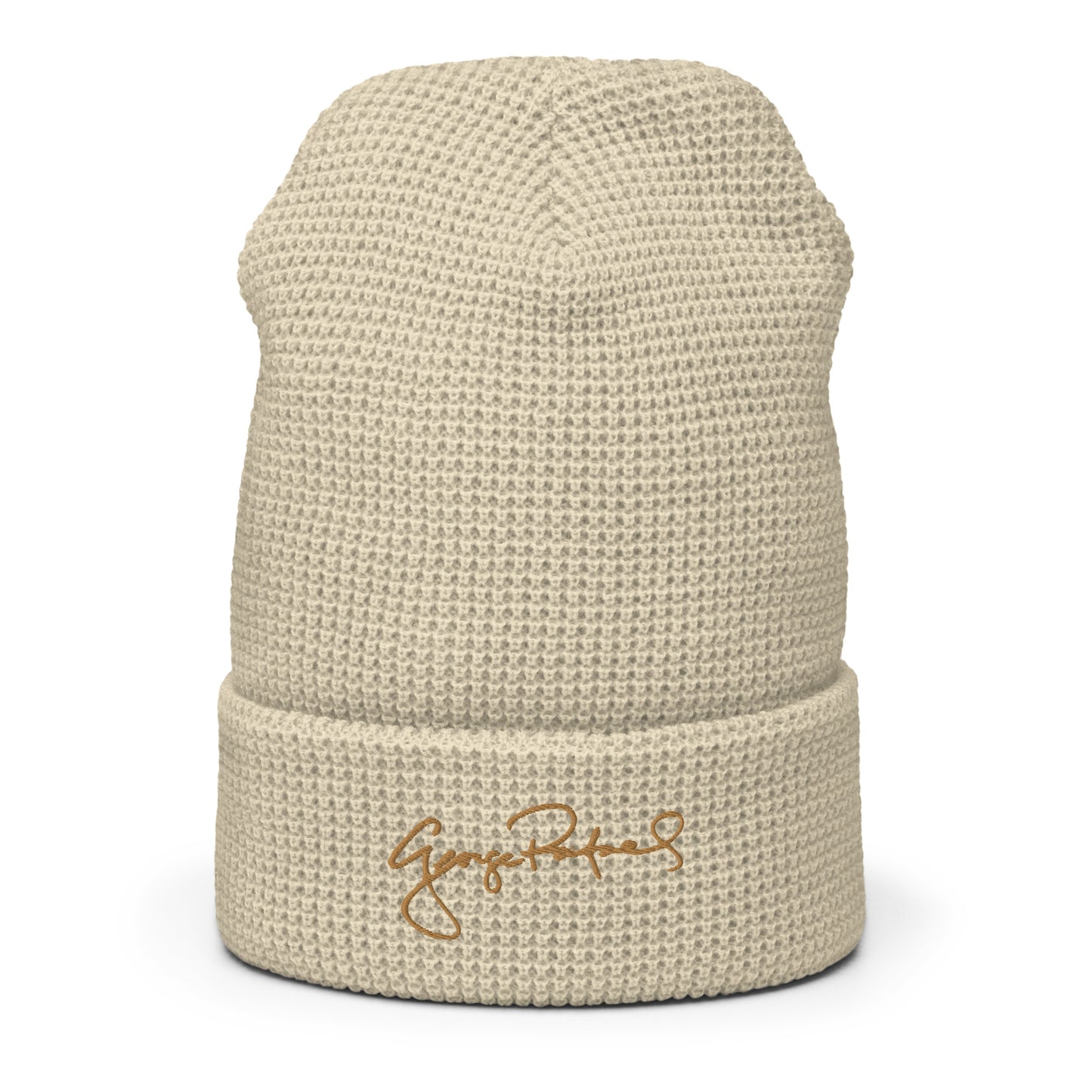 George Rafael Signature Waffle beanie