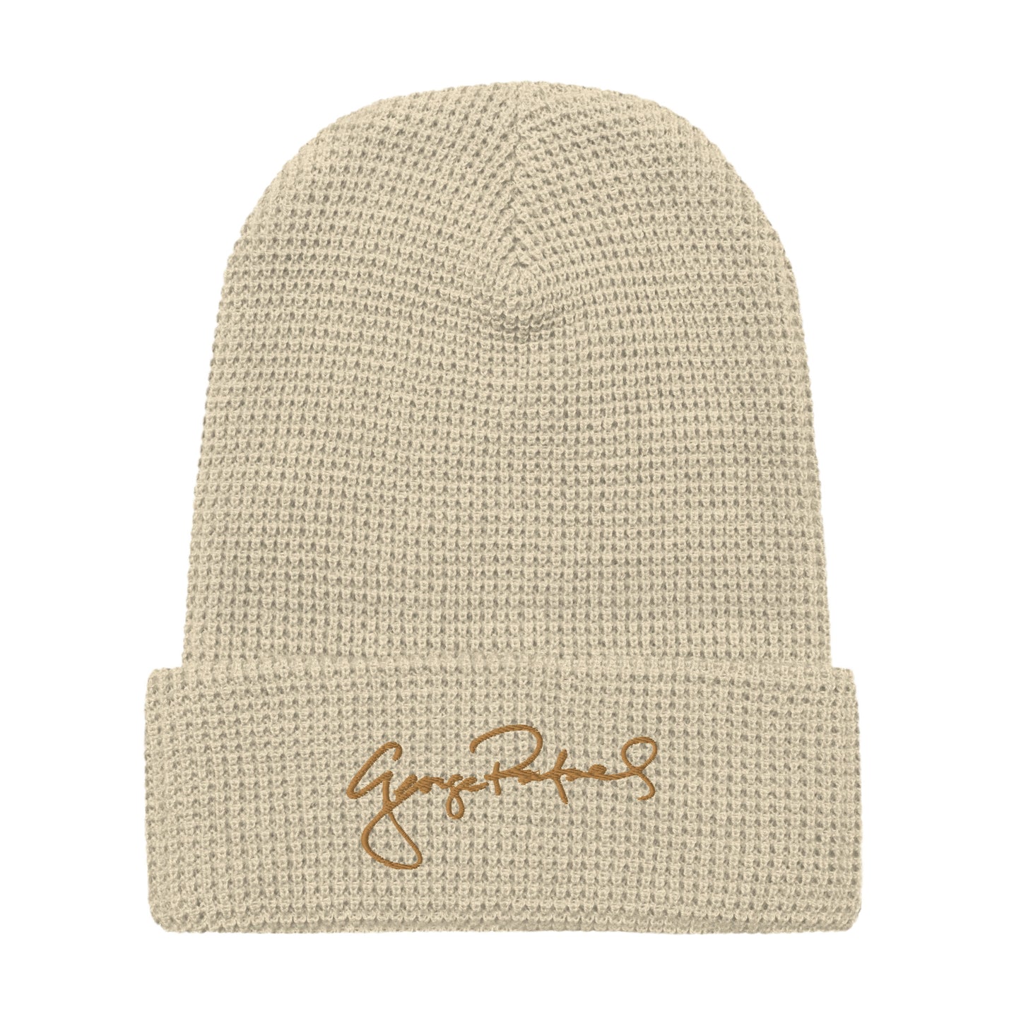 George Rafael Signature Waffle beanie