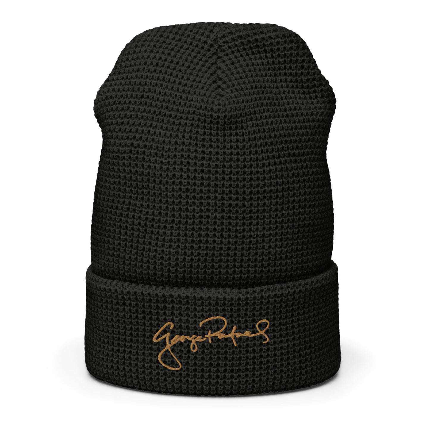 George Rafael Signature Waffle beanie