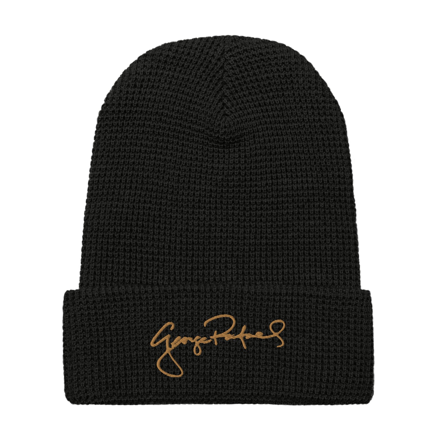 George Rafael Signature Waffle beanie