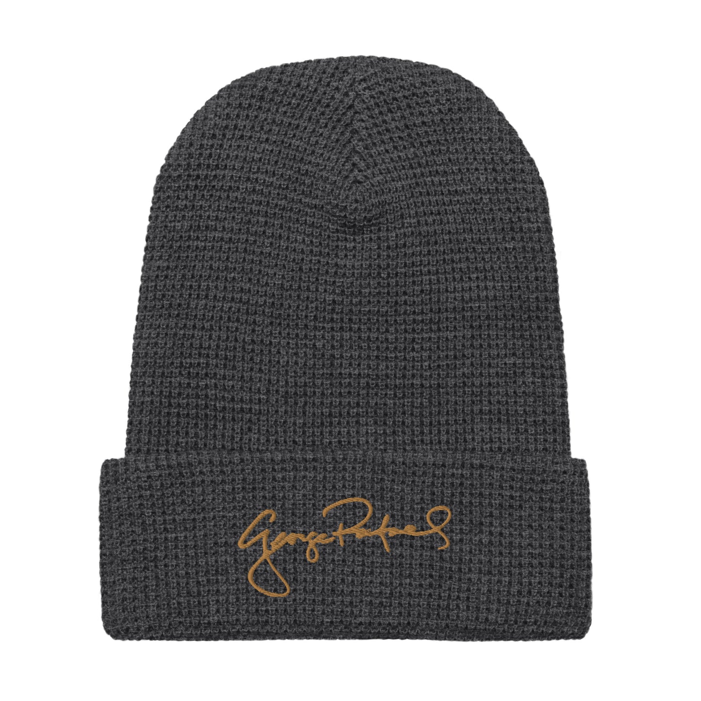 George Rafael Signature Waffle beanie