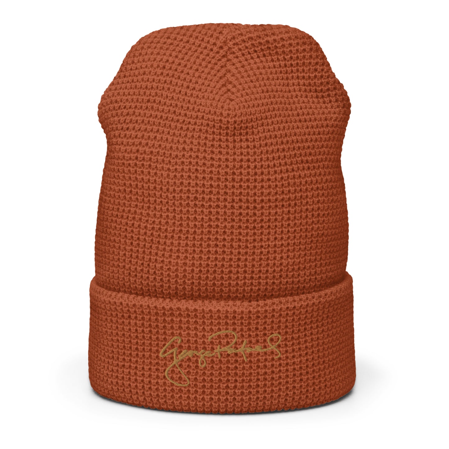 George Rafael Signature Waffle beanie