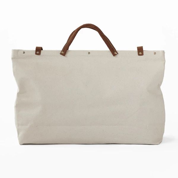 HAND PAINTED - ESCAPE Canvas Utility Bag