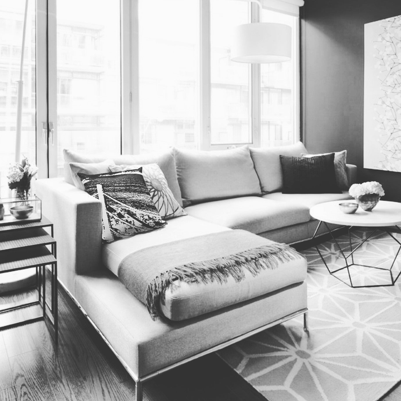 Pillow - "River View / Baroque"