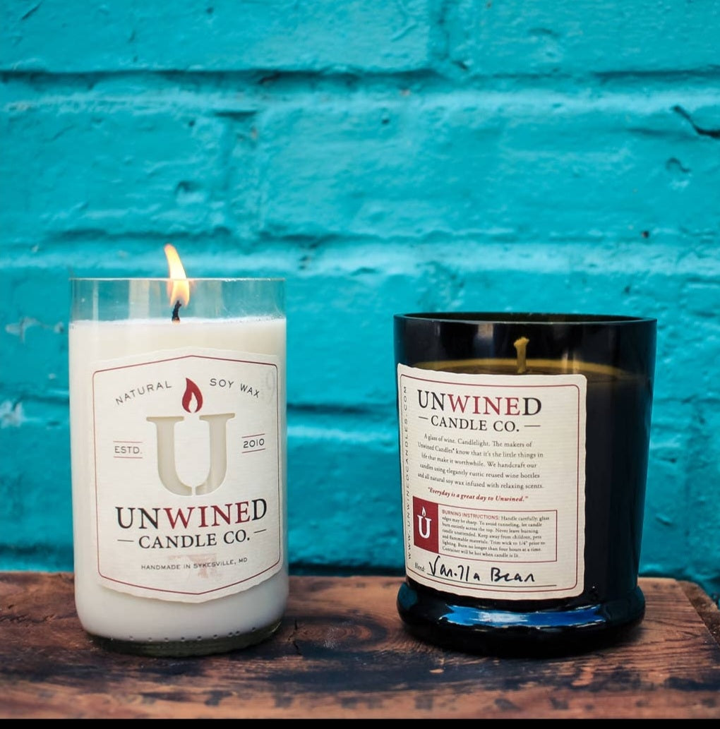 UNWINED - Nag Champa Signature Series - Wine Bottle Candle