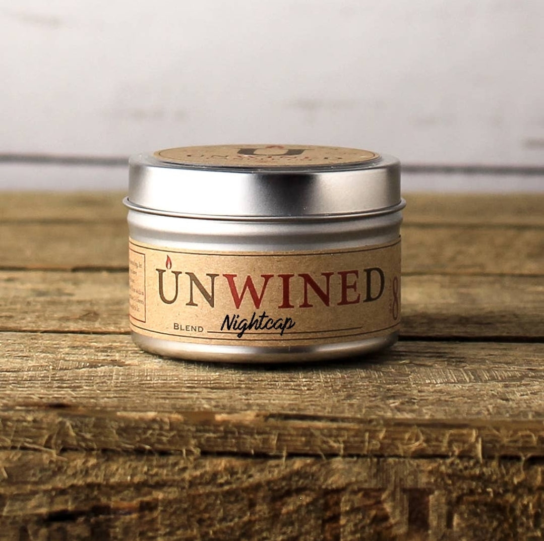 UNWINED Candle Travel Tins