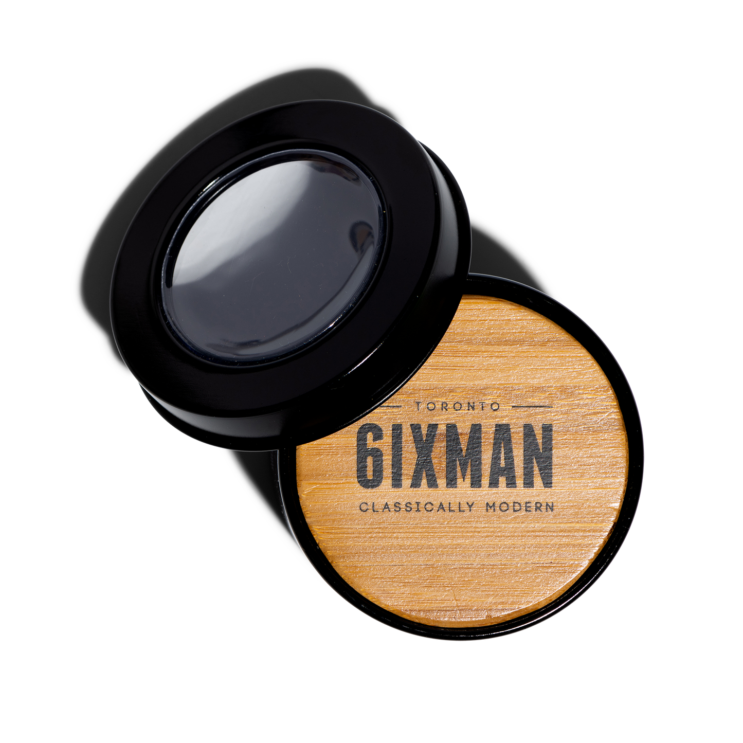 "6IXMAN" Bamboo & Boar Beard Brush + Travel Tin