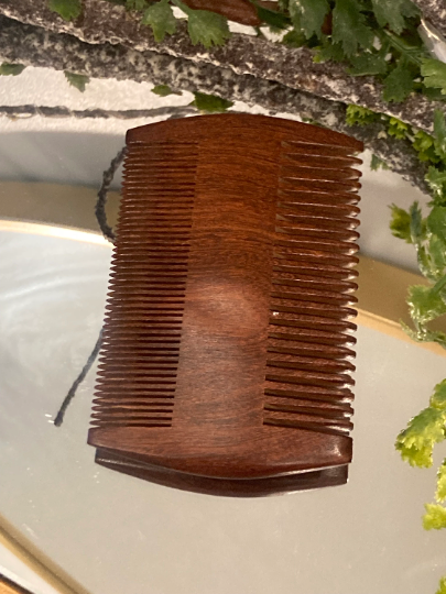 Sandalwood Beard Comb | Handcrafted