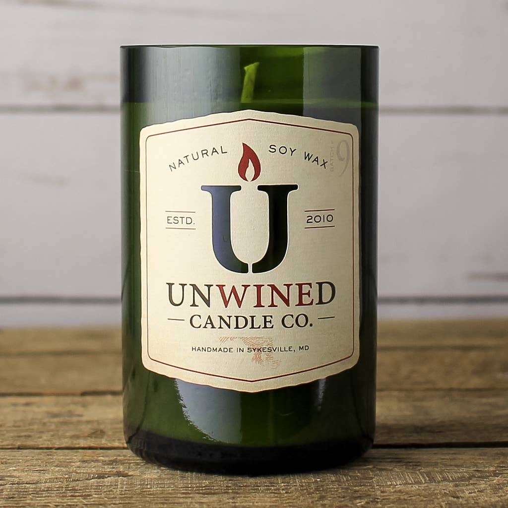 UNWINED - Applewood Signature Series - Wine Bottle Candle