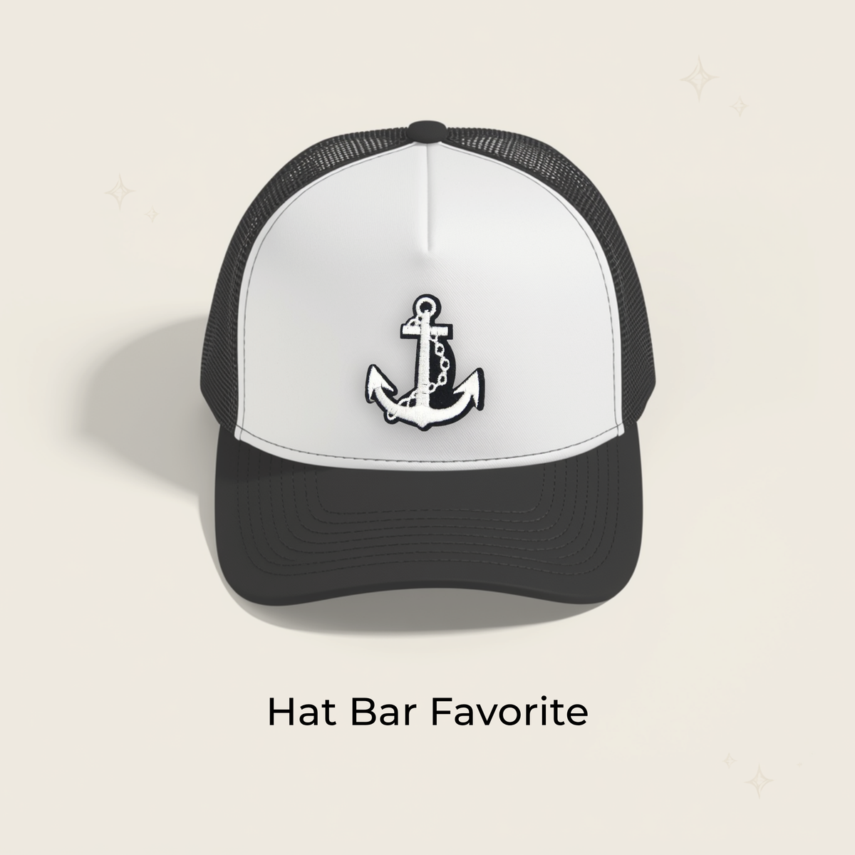Nautical Anchor Embroidered Patch