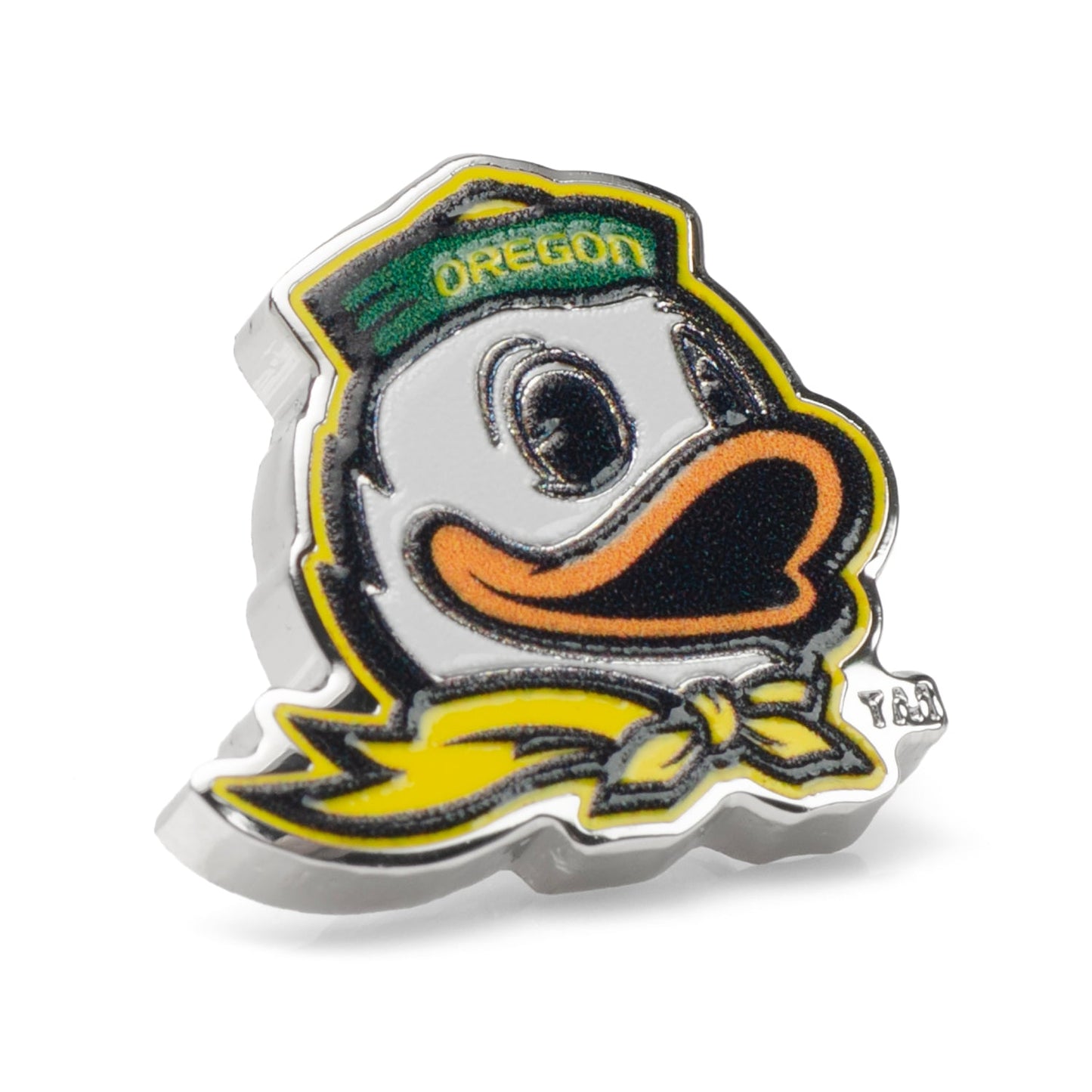 Oregon Ducks Mascot Cufflinks and Lapel Pin Gift Set