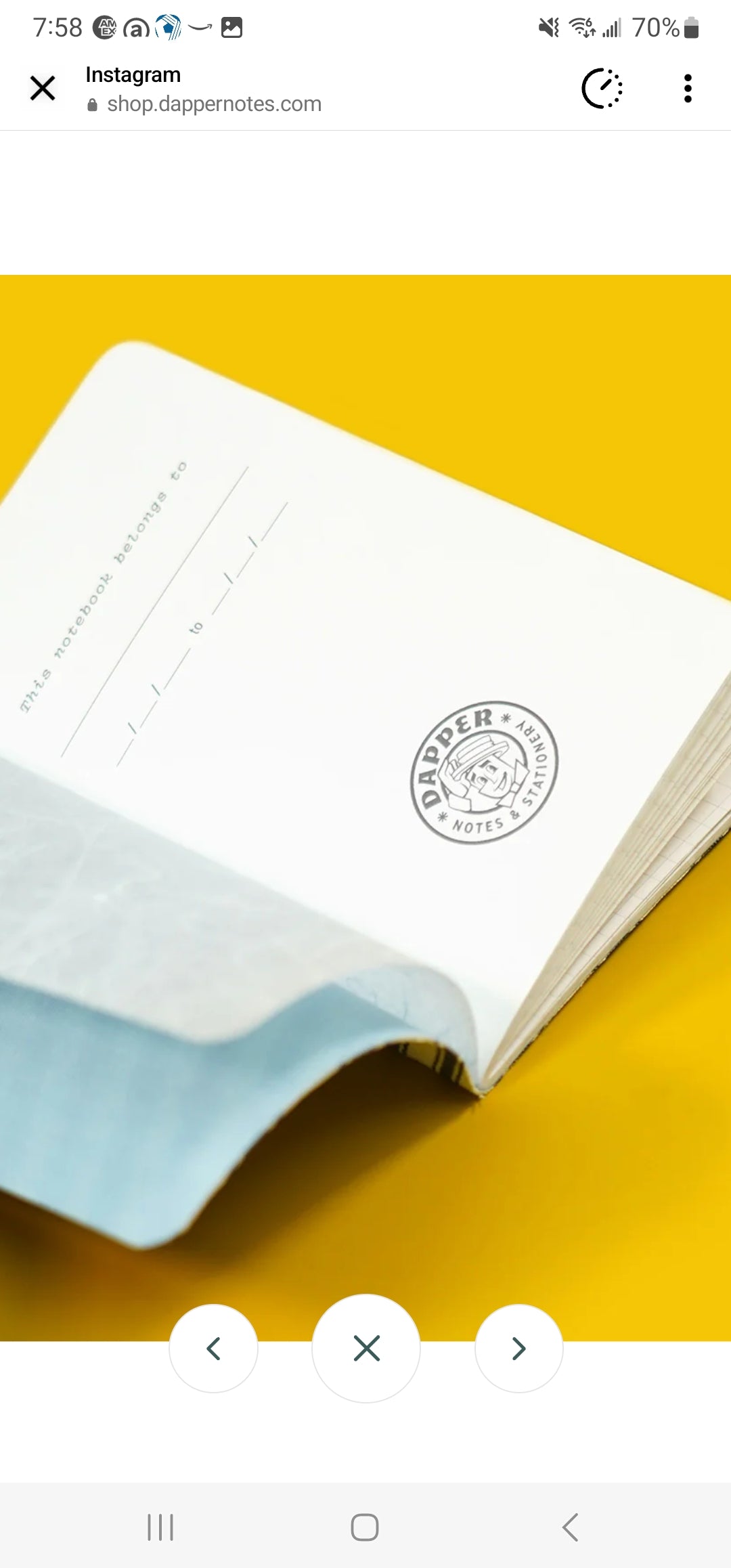 Dapper Notes Stationerdy Pocket Notebook