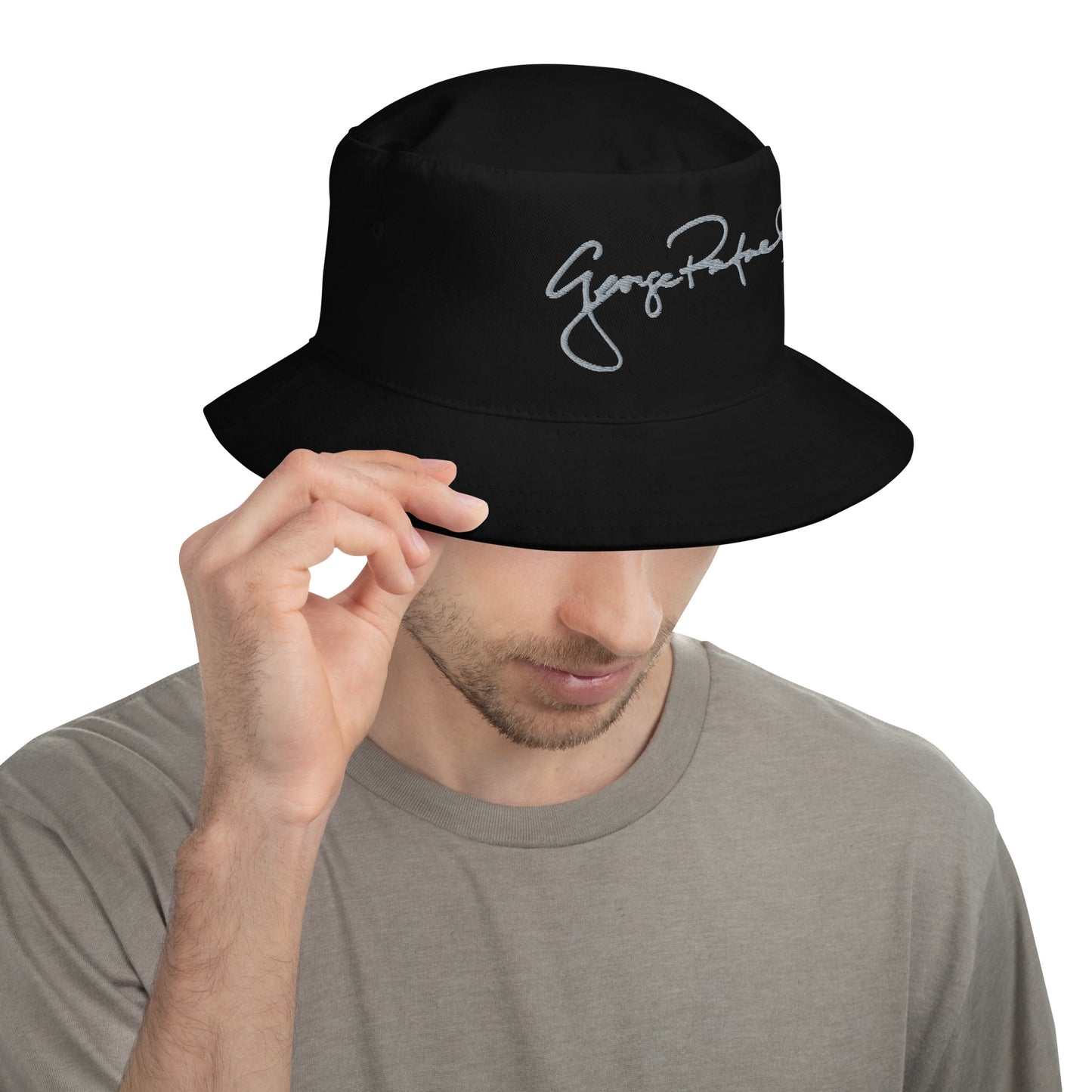 George Rafael Signature Bucket Hat