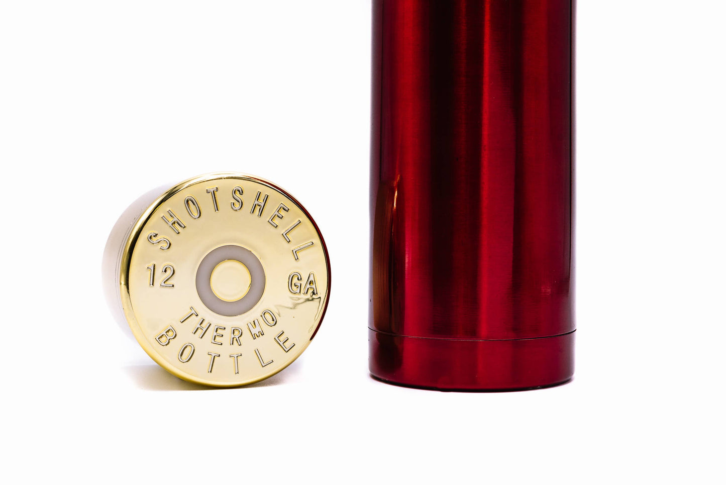 Shotgun Shell Red Thermo Bottle 1 Liter 13" Tall Insulated