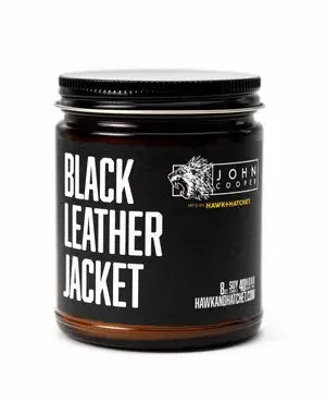 Hawk & Hatchett - Black Leather Jacket