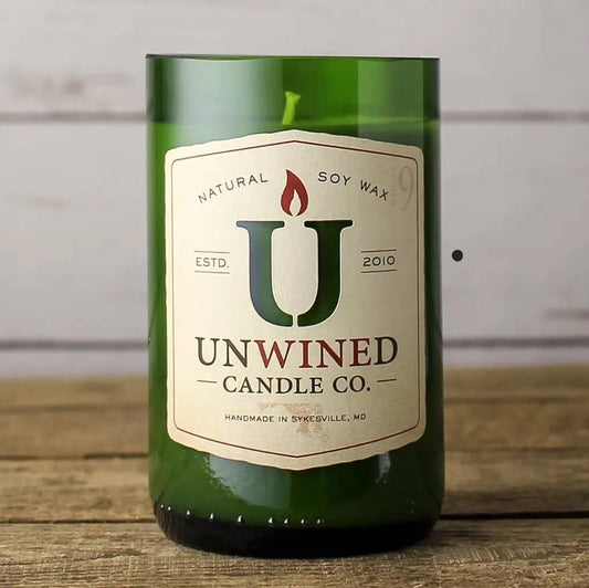 UNWINED - Hot Cocoa Signature Series Wine Bottle Candle