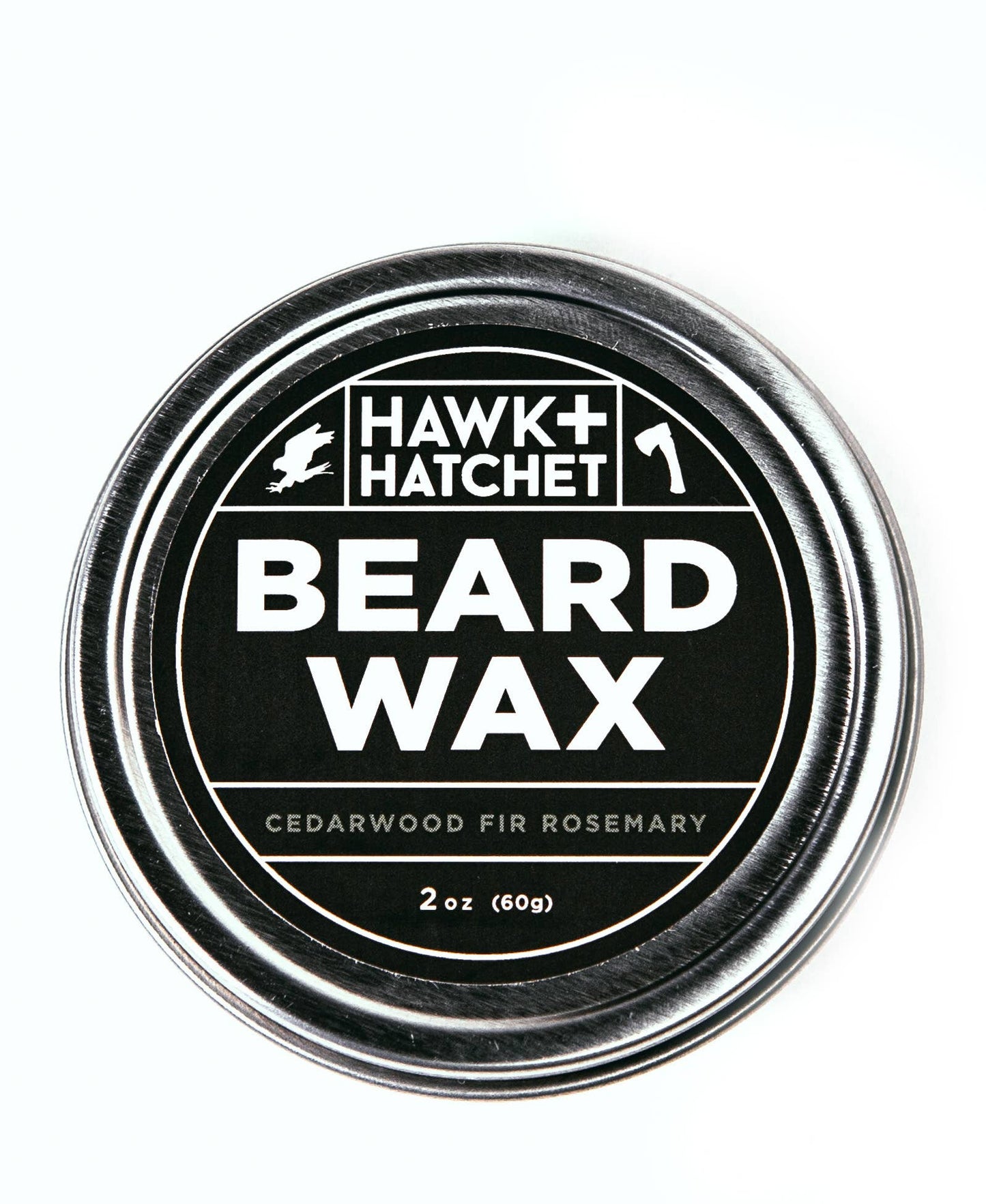 "Hawk & Hatchet" Beard Wax - Cedarwood, Fir and Rosemary