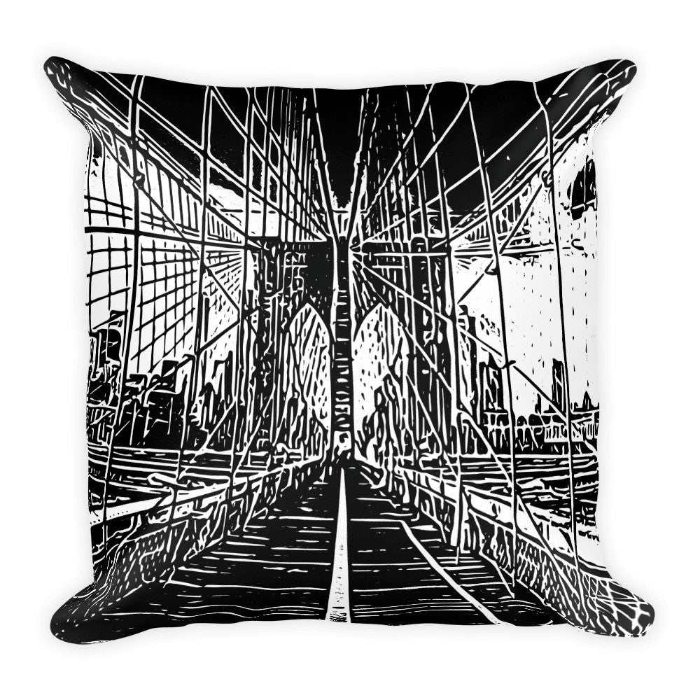 Pillow - "Brooklyn Bridge / Baroque"